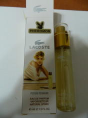 NOU!!!LACOSTE POUR FEMME 45 ML-CALITATE MAXIMA ! foto