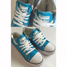 Tenisi Converse Copii All Star Bleu marime 33 foto