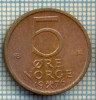 5900 MONEDA - NORVEGIA (NORGE) - 5 ORE - ANUL 1976 -starea care se vede