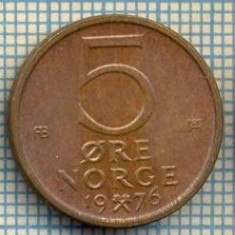 5900 MONEDA - NORVEGIA (NORGE) - 5 ORE - ANUL 1976 -starea care se vede