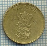 5969 MONEDA - DANEMARCA (DANMARK) - 1 KRONE - ANUL 1957 -starea care se vede