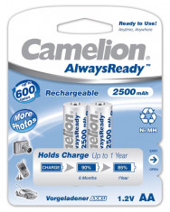 Acumulator Camelion HR6 Mignon AA AlwaysReady 2 buc. / Blister 2500mAh foto