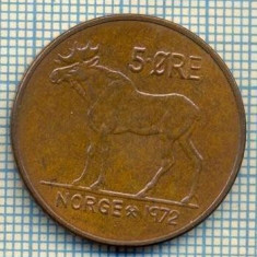 5949 MONEDA - NORVEGIA (NORGE) - 5 ORE - ANUL 1972 -starea care se vede