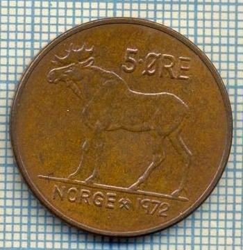 5949 MONEDA - NORVEGIA (NORGE) - 5 ORE - ANUL 1972 -starea care se vede foto