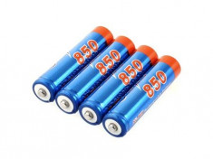 Acumulator Micro AAA 850mAh NiMH 4 buc./pachet foto