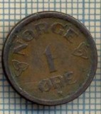 5860 MONEDA - NORVEGIA (NORGE) - 1 ORE - ANUL 1957 -starea care se vede