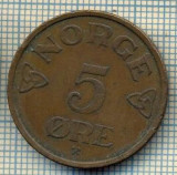 5934 MONEDA - NORVEGIA (NORGE) - 5 ORE - ANUL 1957 -starea care se vede