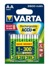 Acumulator Varta V56776 Mignon AA 4 buc./ blister 2600mAh foto