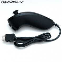 Maneta nunchuck Nintendo Wii controller black negru