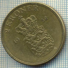 5956 MONEDA - DANEMARCA (DANMARK) - 2 KRONER - ANUL 1952 -starea care se vede