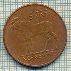 5936 MONEDA - NORVEGIA (NORGE) - 5 ORE - ANUL 1973 -starea care se vede