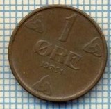 5895 MONEDA - NORVEGIA (NORGE) - 1 ORE - ANUL 1951 -starea care se vede