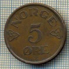 5933 MONEDA - NORVEGIA (NORGE) - 5 ORE - ANUL 1957 -starea care se vede