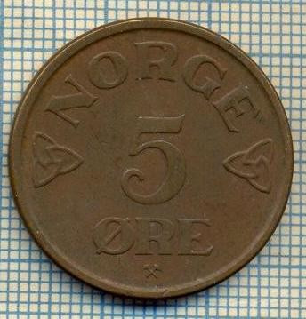 5931 MONEDA - NORVEGIA (NORGE) - 5 ORE - ANUL 1956 -starea care se vede foto