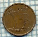 5948 MONEDA - NORVEGIA (NORGE) - 5 ORE - ANUL 1960 -starea care se vede