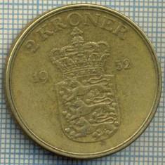 5965 MONEDA - DANEMARCA (DANMARK) - 2 KRONER - ANUL 1952 -starea care se vede