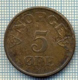 5922 MONEDA - NORVEGIA (NORGE) - 5 ORE - ANUL 1957 -starea care se vede