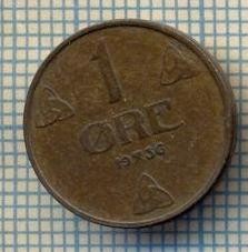 5882 MONEDA - NORVEGIA (NORGE) - 1 ORE - ANUL 1936 -starea care se vede