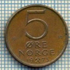 5899 MONEDA - NORVEGIA (NORGE) - 5 ORE - ANUL 1973 -starea care se vede