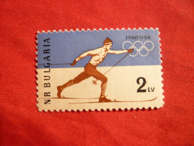 Serie - Jocuri Olimpice SUA 1960 Bulgaria 1 val. foto