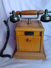 TELEFON VINTAGE EDITIE DE COLECTIE CU DISC RABATABIL FUNCTIONAL foto