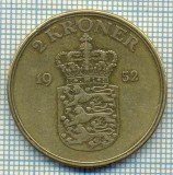 5963 MONEDA - DANEMARCA (DANMARK) - 2 KRONER - ANUL 1952 -starea care se vede