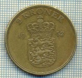 5959 MONEDA - DANEMARCA (DANMARK) - 2 KRONER - ANUL 1952 -starea care se vede