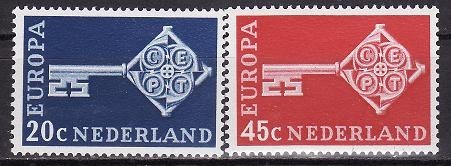 s3 Olanda 1968 - cat.nr.871-2 neuzat,perfecta stare