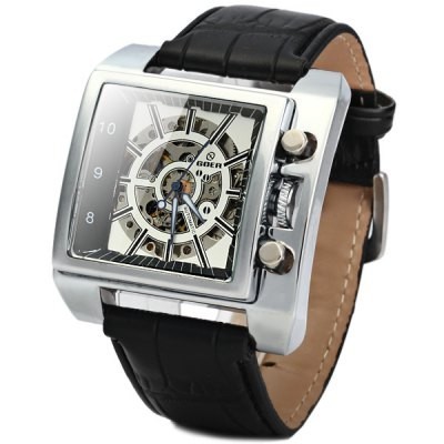 Ceas Automatic GOER Square Ceasuri Automatice Ceas barbatesc automatic foto mare Ceas Automatic GOER Square Ceasuri Automatice Ceas barbatesc automatic foto mare