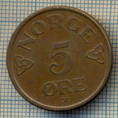 5927 MONEDA - NORVEGIA (NORGE) - 5 ORE - ANUL 1957 -starea care se vede