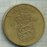 5960 MONEDA - DANEMARCA (DANMARK) - 2 KRONER - ANUL 1952 -starea care se vede