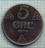 5919 MONEDA - NORVEGIA (NORGE) - 5 ORE - ANUL 1944 -starea care se vede