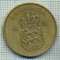 5964 MONEDA - DANEMARCA (DANMARK) - 2 KRONER - ANUL 1952 -starea care se vede