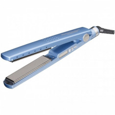 PROMOTIE! PLACA PAR PROFESIONALA BABYLISS PRO NANO TITANIUM CU AFISAJ,PRET MINI. foto