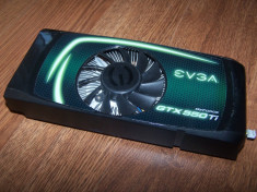 Cooler Radiator Placa video nVidia GeForce GTX550 TI + carcasa 1gb 192 bit foto