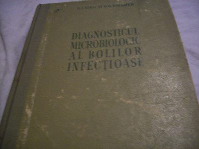 diagnosticul microbiologic al bolilor infectioase-1952 foto