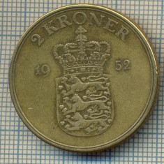 5972 MONEDA - DANEMARCA (DANMARK) - 2 KRONER - ANUL 1952 -starea care se vede