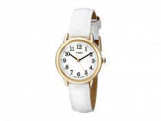 Ceas femei Timex Easy Reader Croco Pattern Leather Strap Watch | 100% original, import SUA, 10 zile lucratoare foto