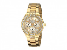 Ceas femei GUESS U0111L2 Gold-Tone Sparkling Watch | 100% original, import SUA, 10 zile lucratoare foto