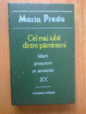 n6 Marin Preda - Cel mai iubit dintre pamanteni - vol 2 (cartonata,stare f buna) foto