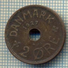 6002 MONEDA - DANEMARCA (DANMARK) - 2 ORE - ANUL 1927 -starea care se vede