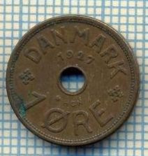 5995 MONEDA - DANEMARCA (DANMARK) - 1 ORE - ANUL 1927 -starea care se vede foto