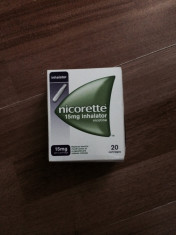 Inhalator Nicorette 15 Mg.Cutie 20 cartuse foto