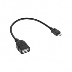 Cablu adaptor USB mama micro USB tata foto