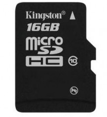 Card de Memorie Micro SD Kingston 16GB Clasa 10 foto