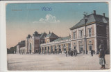 CLUJ , STATIE , CENZURA CLUJ , CIRCULATA 1920, Printata, Cluj Napoca