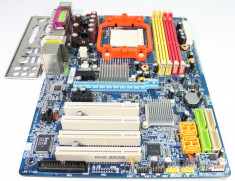 Placa de baza AM2 GIGABYTE GA-M55plus-S3G, 4xDDR2, video on, PCI-Ex, GB LAN foto