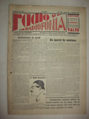 REVISTA &amp;quot;RADIO SI RADIOFONIA, NR 82/1930 // RARITATE// foto