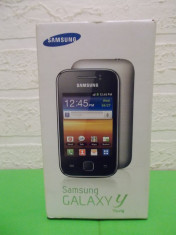 SAMSUNG GALAXY Young GT-S5360 , aproape nou , LIBER DE RETEA , folie protectie foto