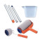 Set trafaleti cu rezervor Paint Runner Bergner AS-0020